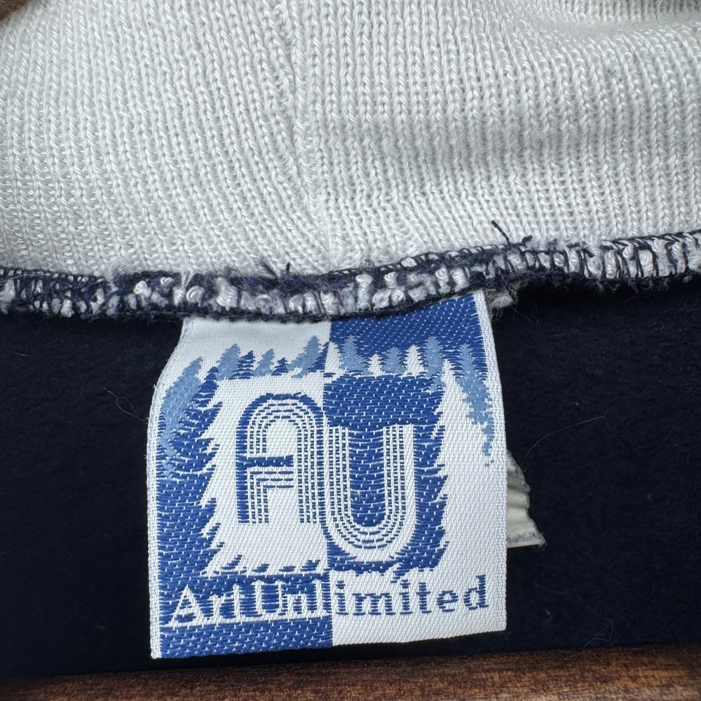 Vintage Art Unlimited Winter Horse Sceec All Over Print Mock Neck Sweatshirt XL - Picture 5 of 6